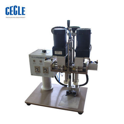 Máquina que capsula de la botella neumática eléctrica SGJ-70 para la boca de la clavada formada hecha del plástico