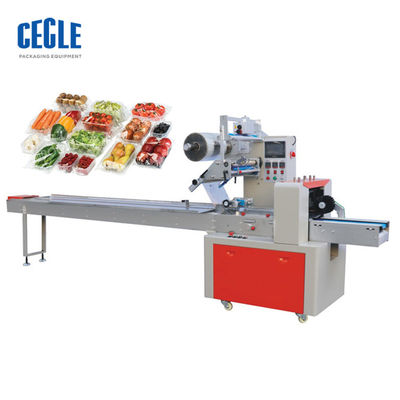 Fruta y verdura fresca automática de la empaquetadora de la almohada
