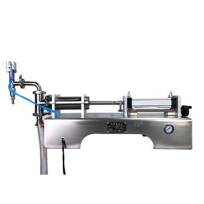llenador líquido conducido neumático del pequeño pistón de la máquina de rellenar en venta