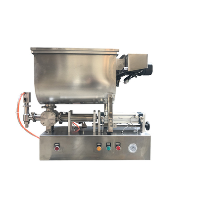 Condimento del hotpot de la máquina de rellenar de la goma del mezclador de FF6B-500 U, grano de la salsa de chile con la tolva de mezcla