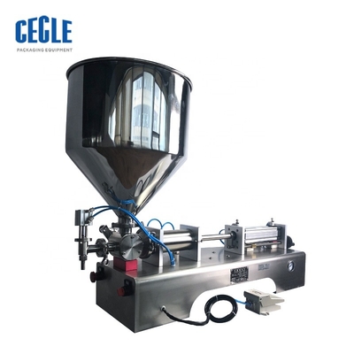 FF6-500 50-500ML uno pegan neumático semi automático de rellenar de la cabeza de la máquina para todos los productos de la goma